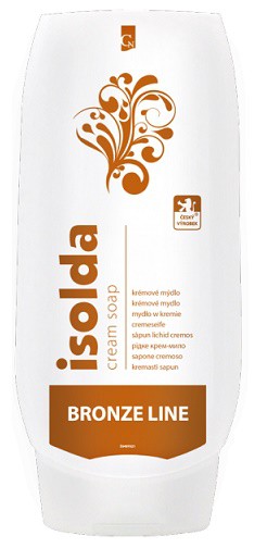 ISOLDA krémové mýdlo BRONZE LINE  500 ml | Toaletní mycí prostředky - Tekutá mýdla - Bez dávkovače